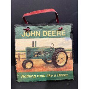 Vintage John Deere Advertisement Tile